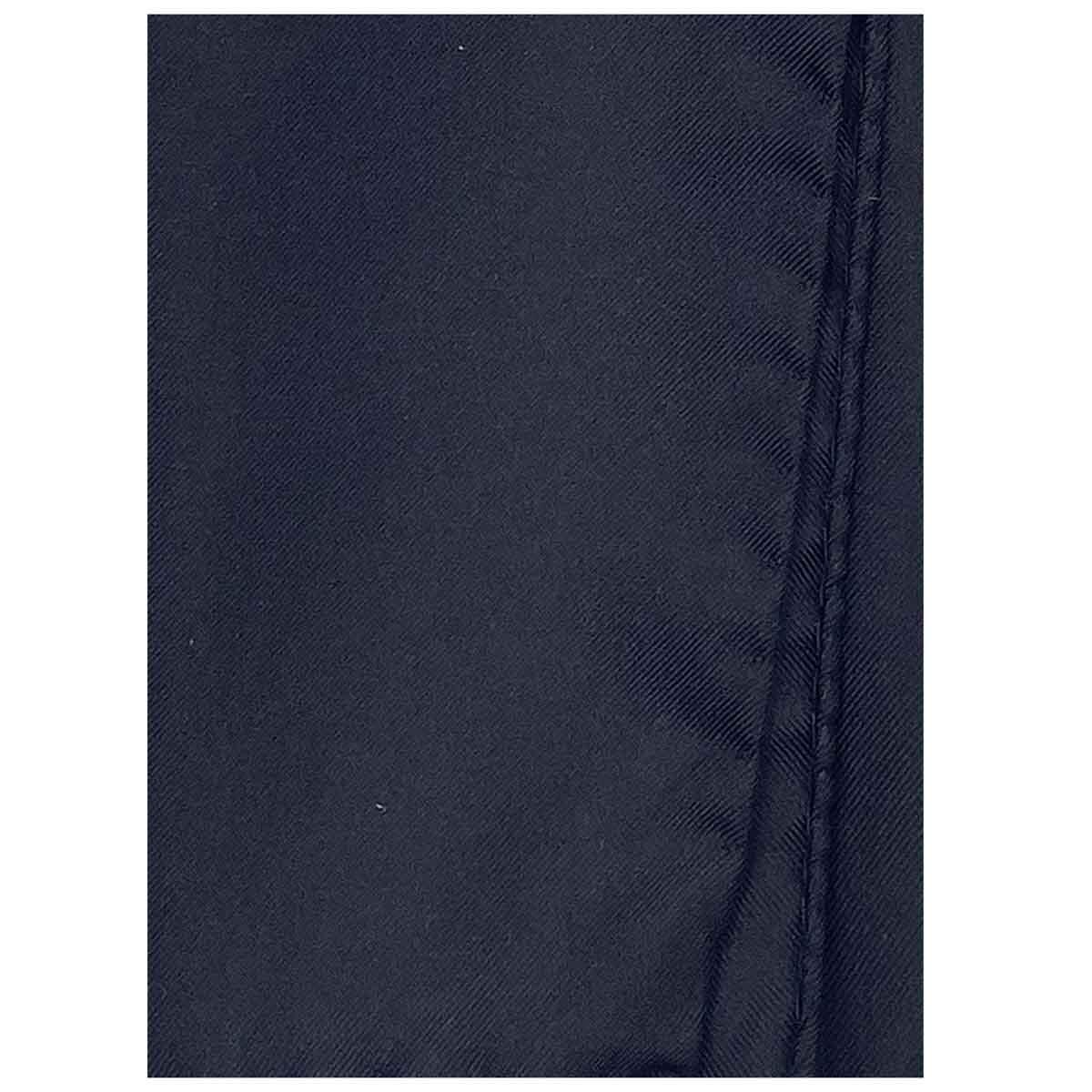 Pochette de costume en soie Noir 1