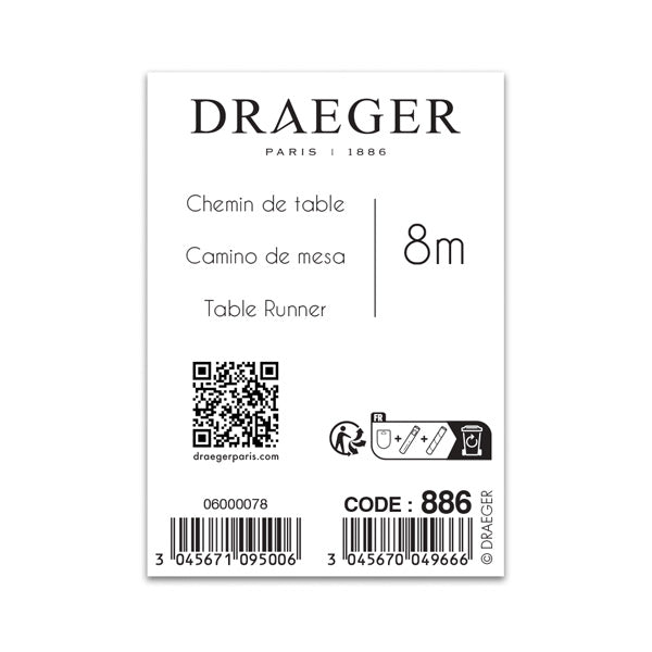 Chemin de table Doré - Décoration Réveillon - 28,5x5x5 cm