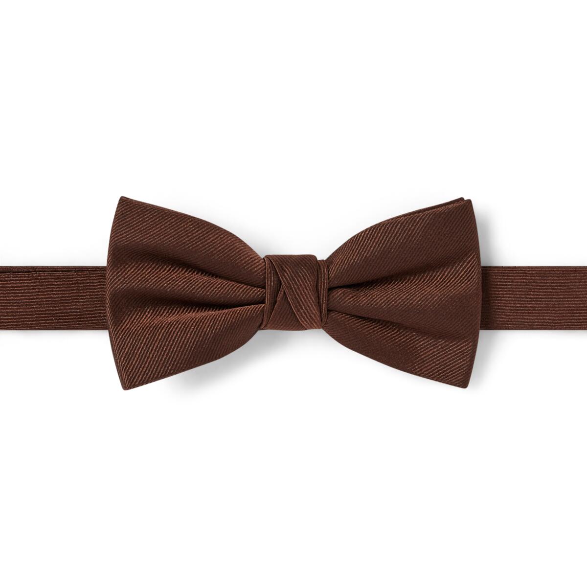 Nœud papillon twill Camel 1