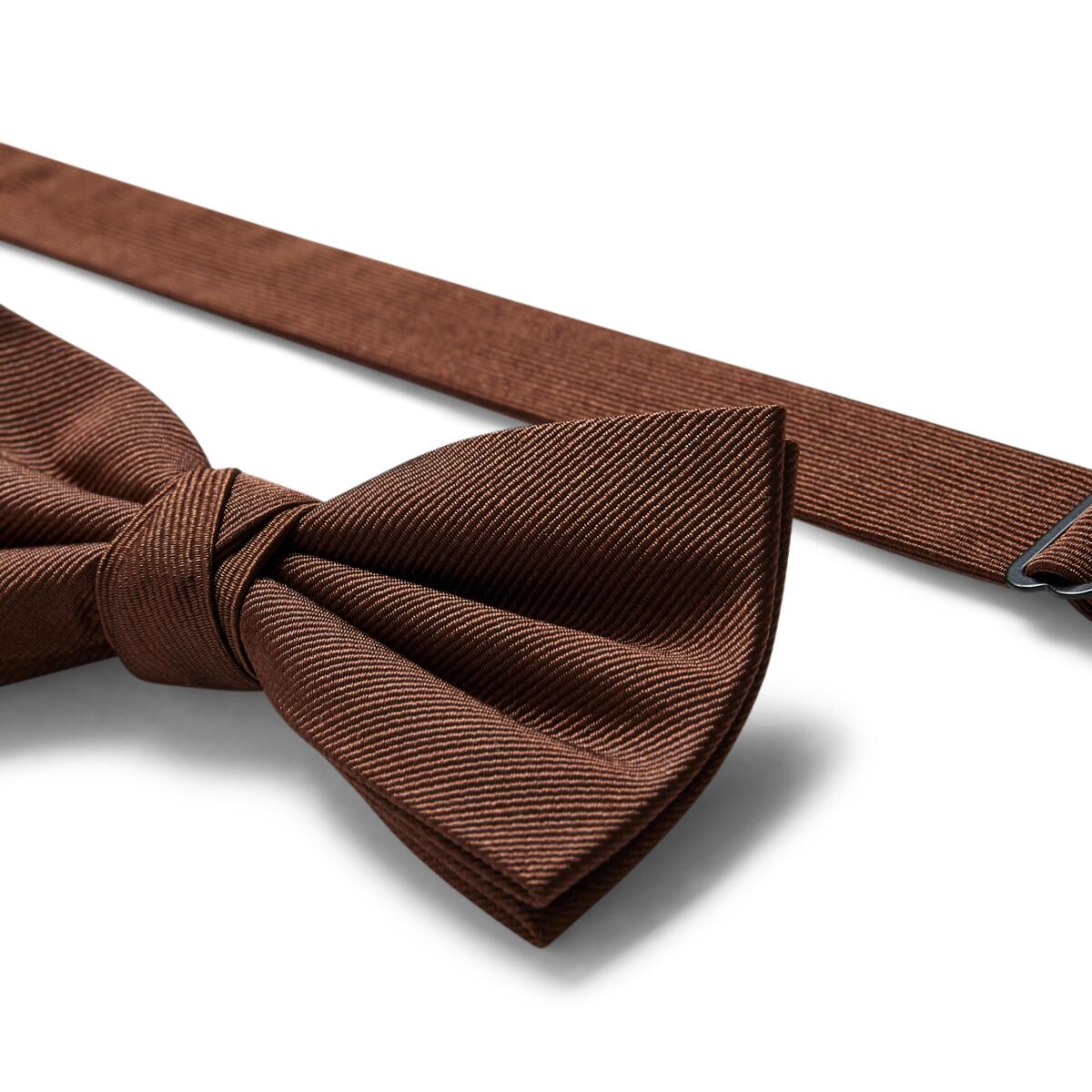 Nœud papillon twill Camel 3