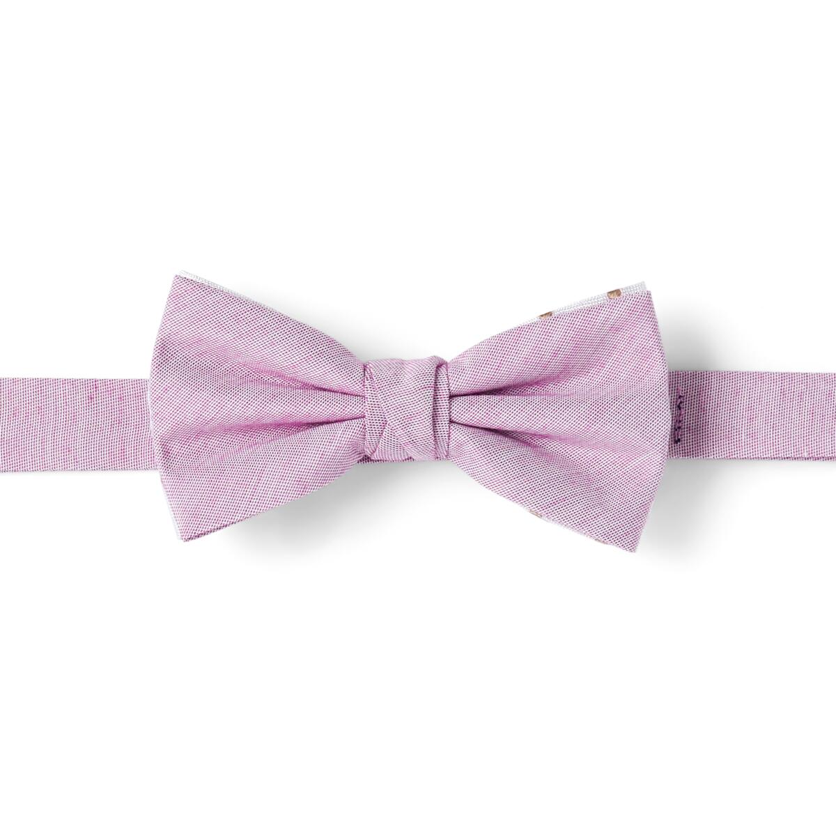 Nœud papillon denim Rose 1