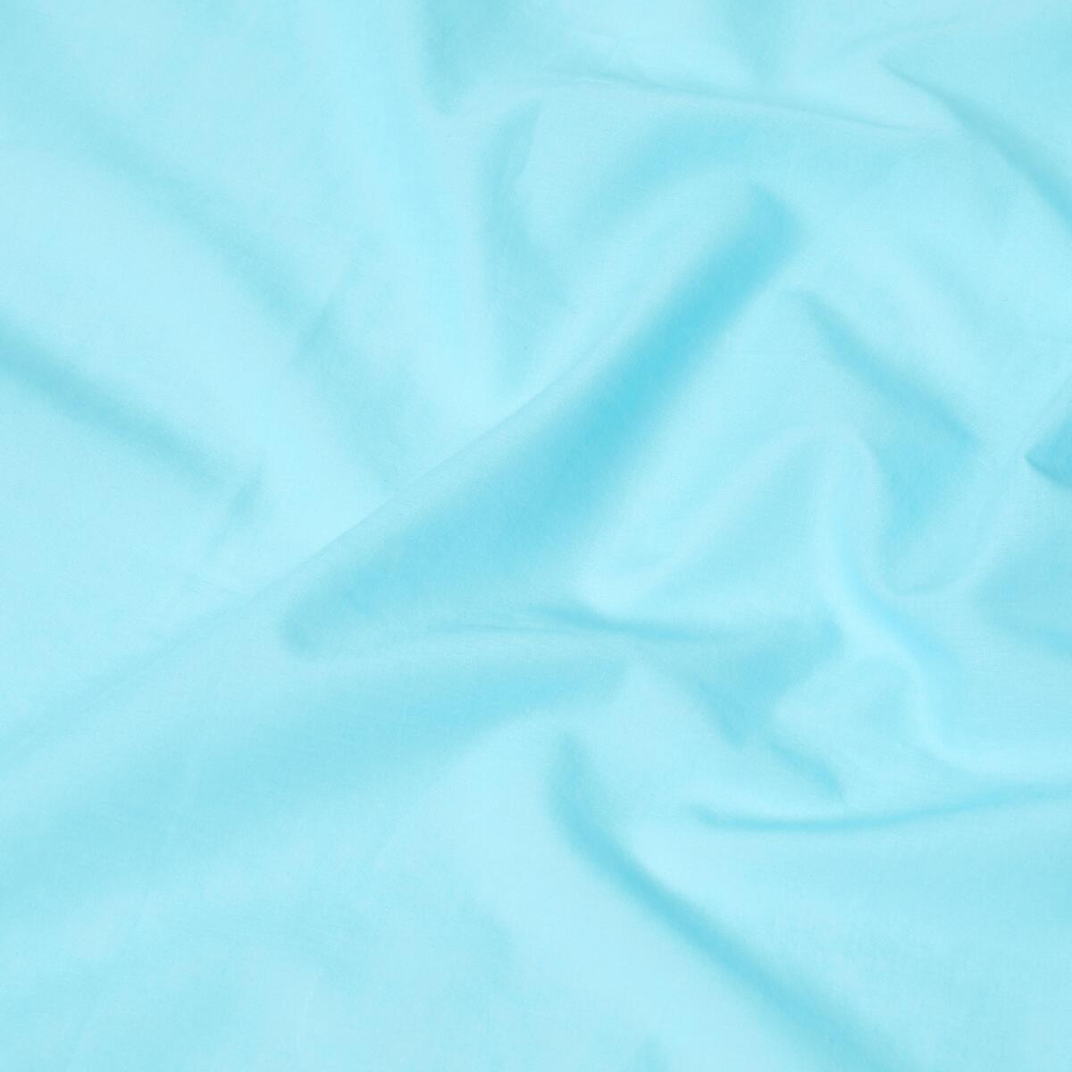 Etole unie en coton Bleu pâle 3