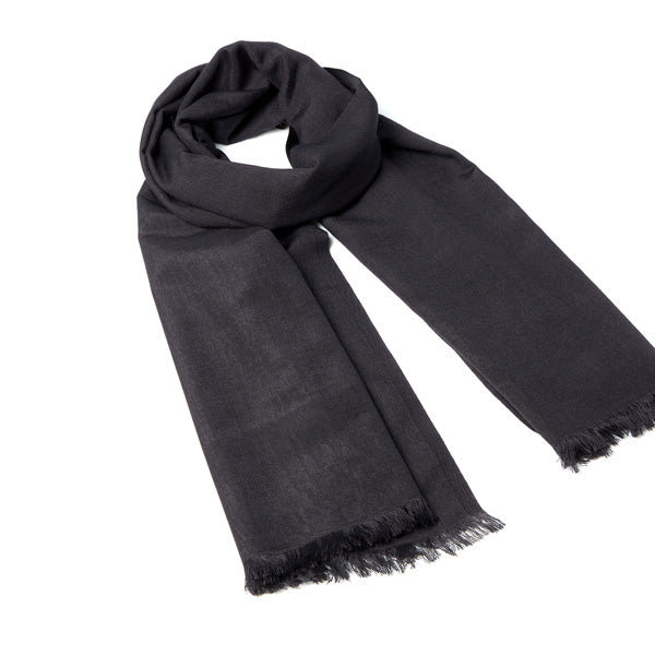 Grand pashmina femme en soie et laine - 70 x 180cm