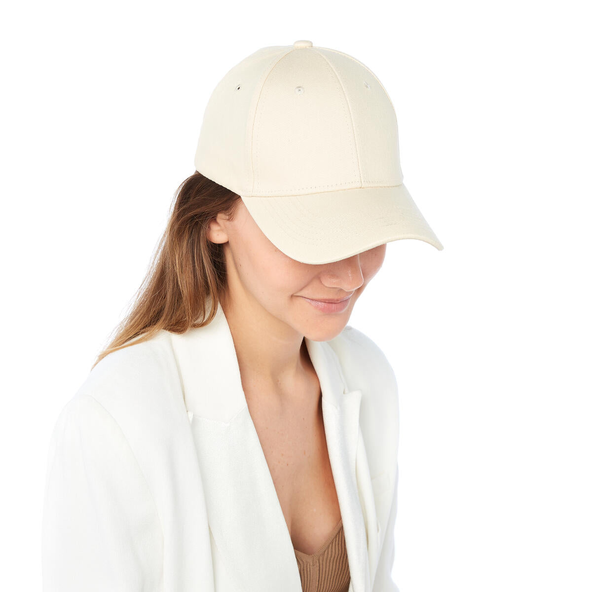 Casquette Unie - Plusieurs Coloris Crème 4