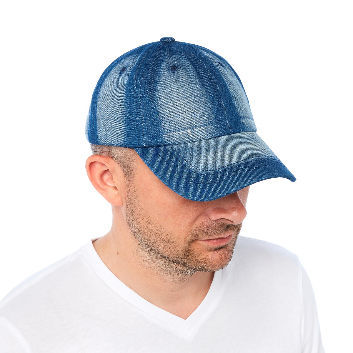Casquette Unie - Plusieurs Coloris Denim bleu 4