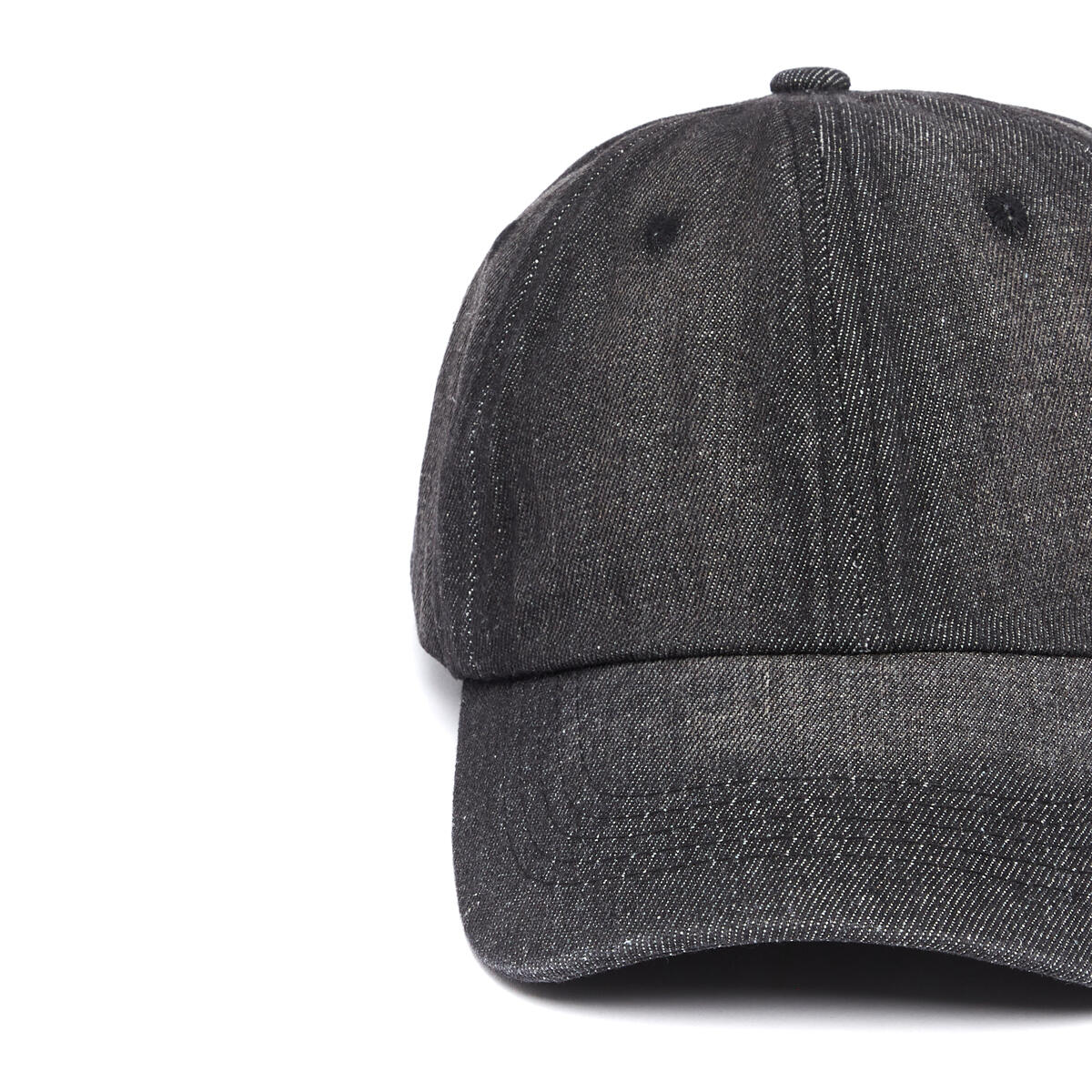 Casquette Unie - Plusieurs Coloris Denim noir 2