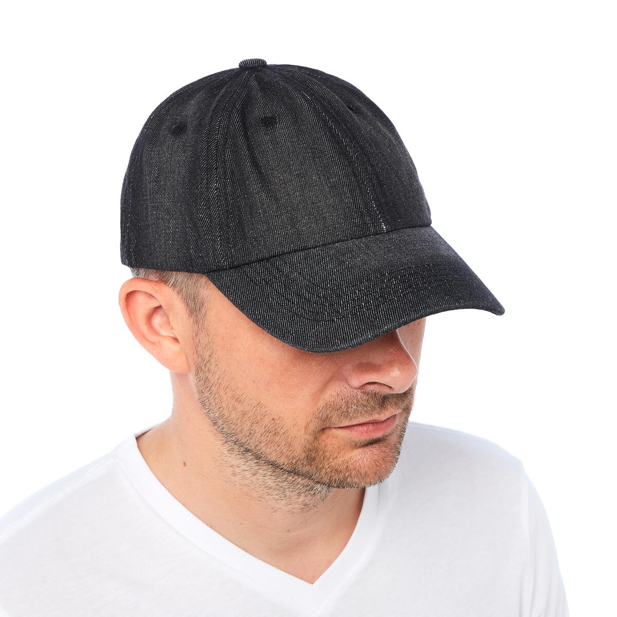Casquette Unie - Plusieurs Coloris Denim noir 4