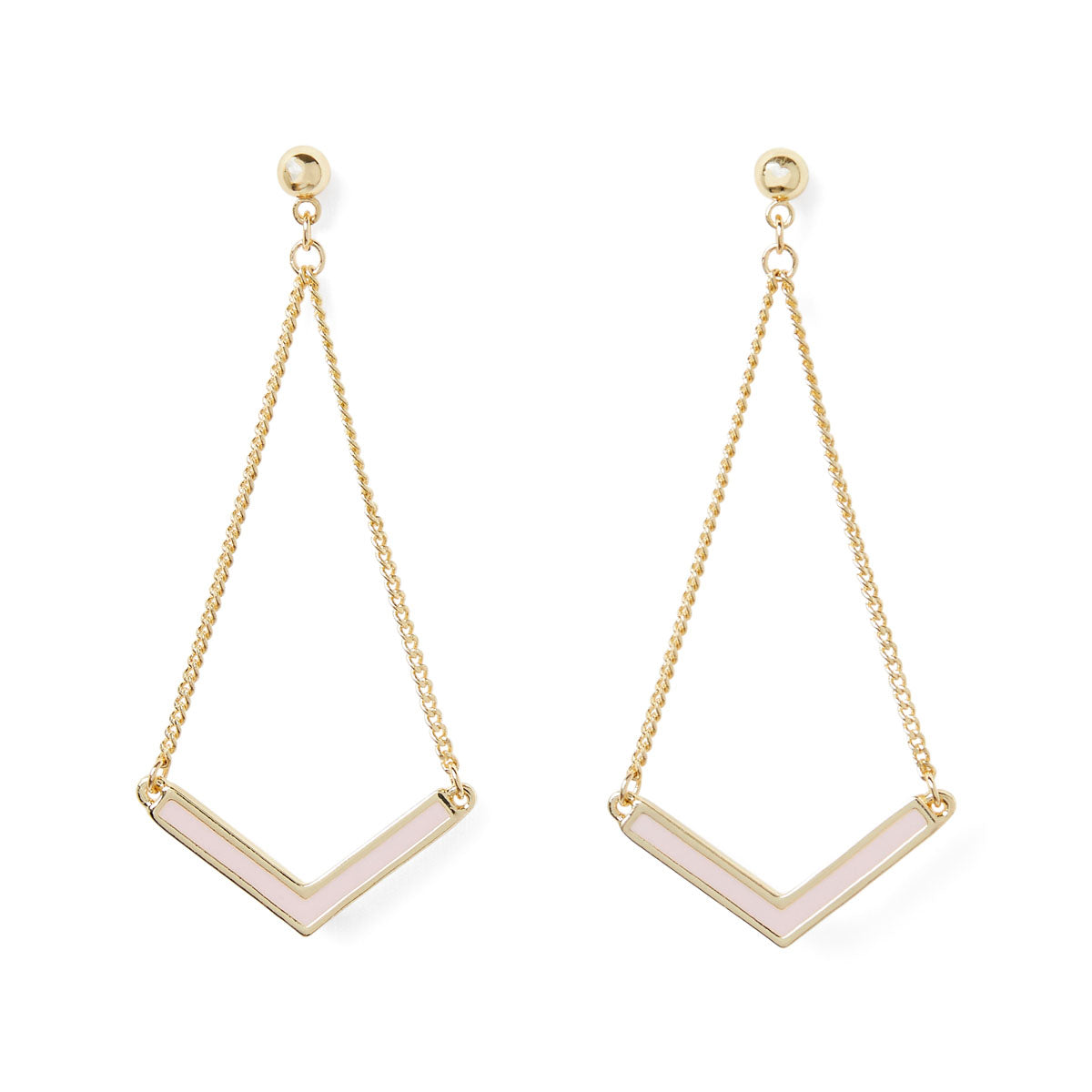 Boucles d'Oreilles pendante en V