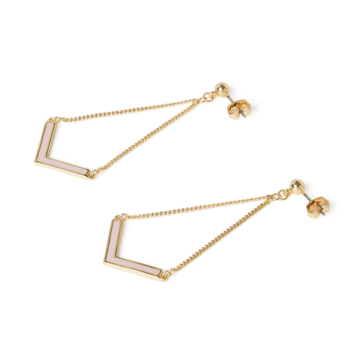 Boucles d'Oreilles pendante en V