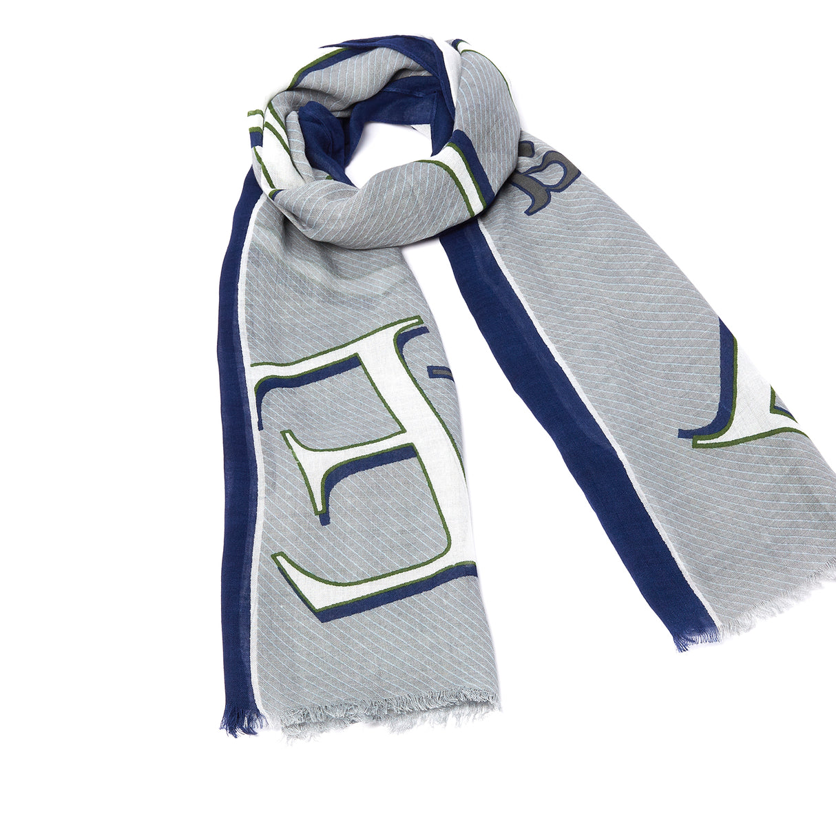 Jouy Bufanda Mujer de Algodón con Estampado de Flores - Rosa