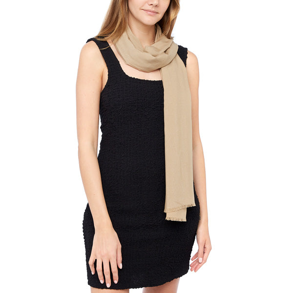 Estola ceremonial grande para mujer - Metálico - 70 x 190cm