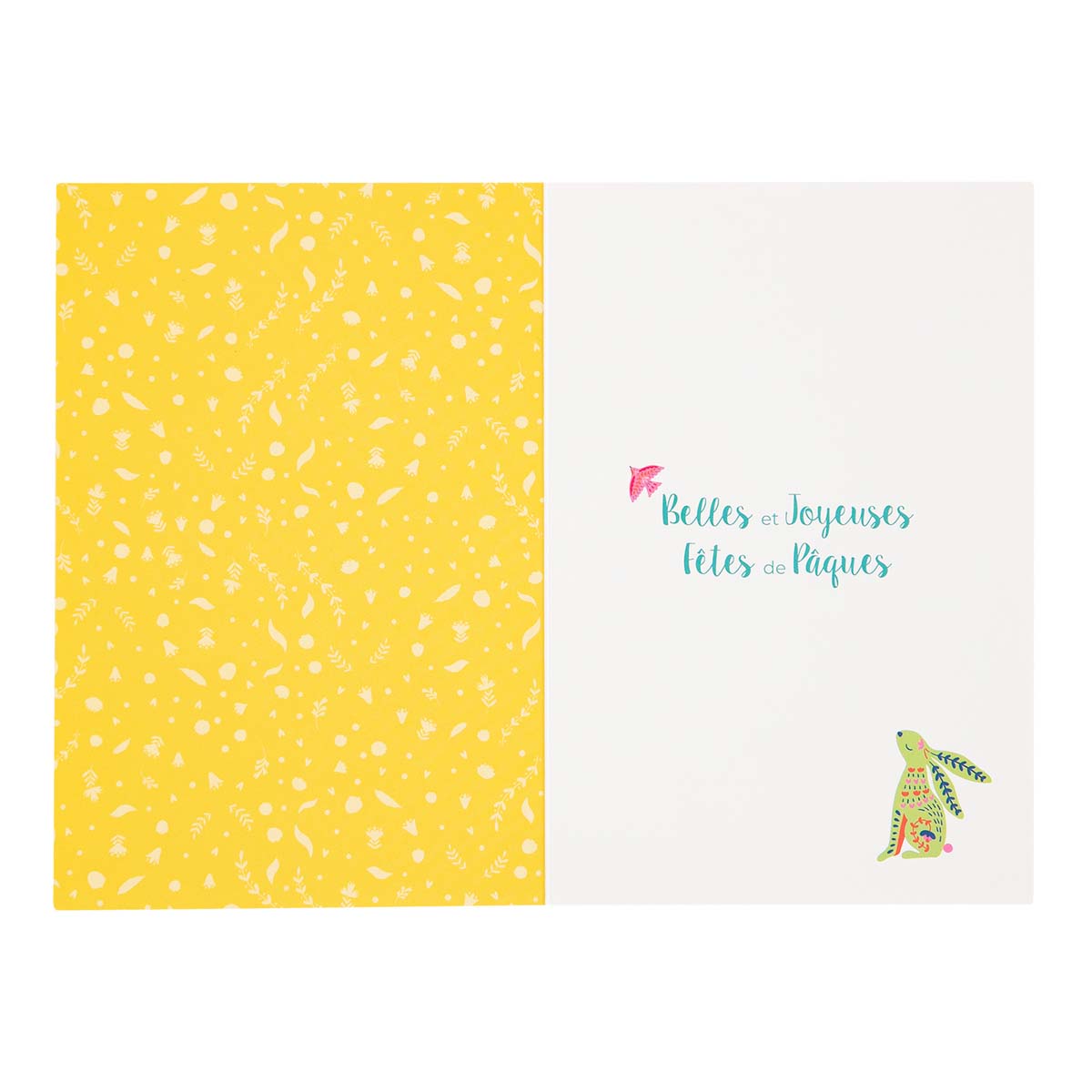 Tarjeta de Pascua - Animales del bosque