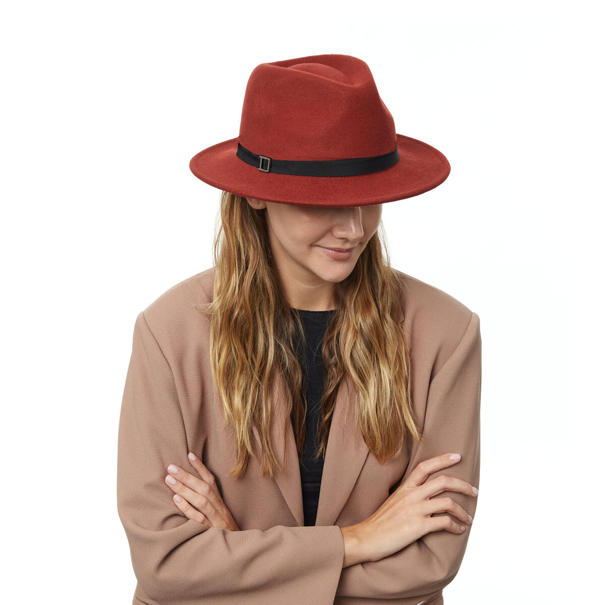 Chapeau Fédora Rouille 451
