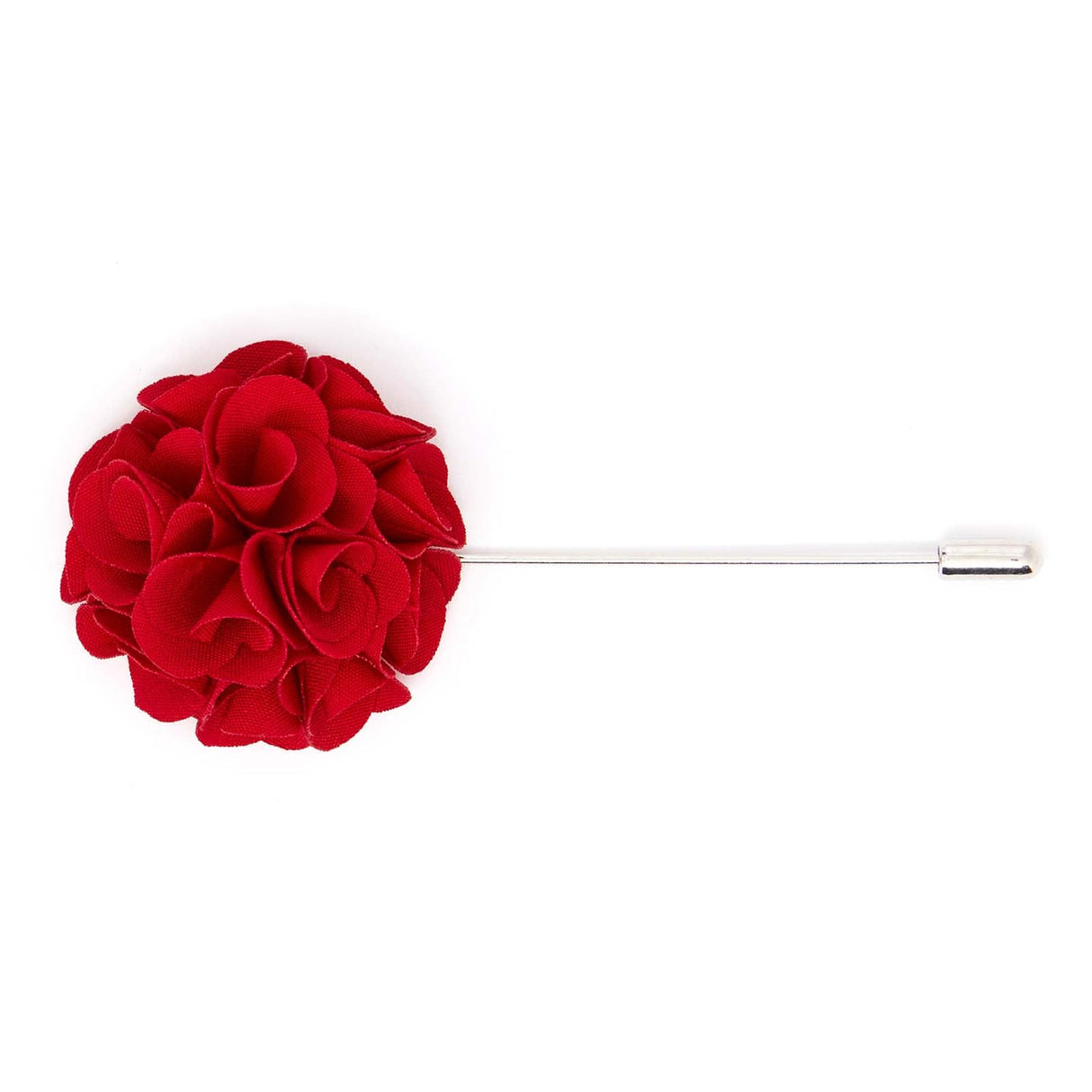 Boutonnière à fleur - 5 coloris - Homme - 9x3,5 cm