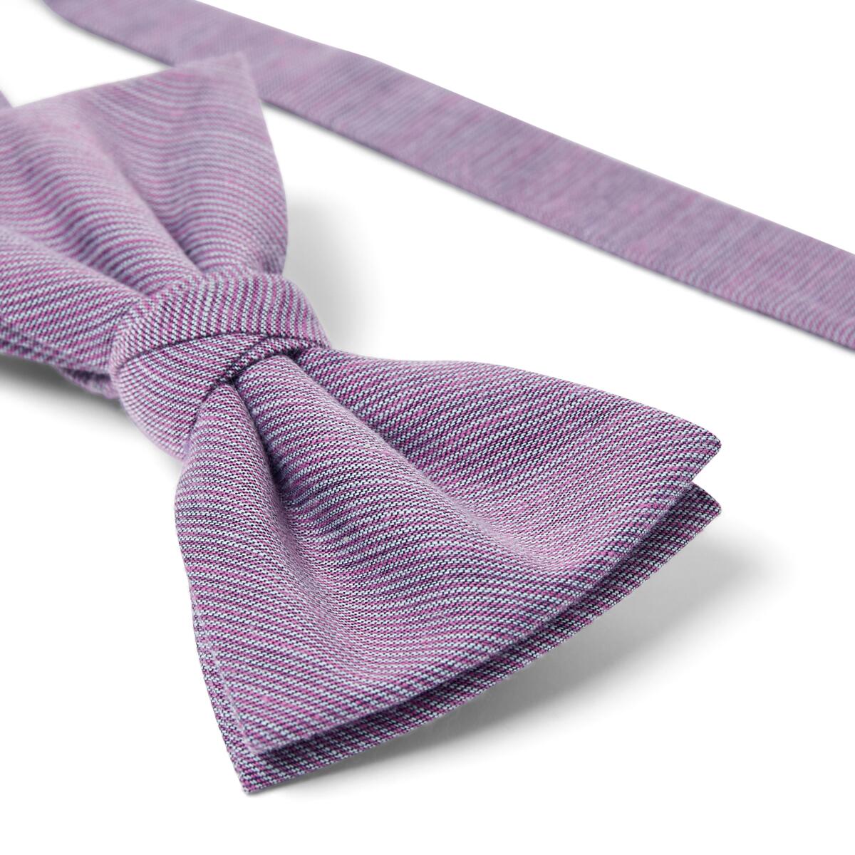 Nœud papillon chiné Violet 3