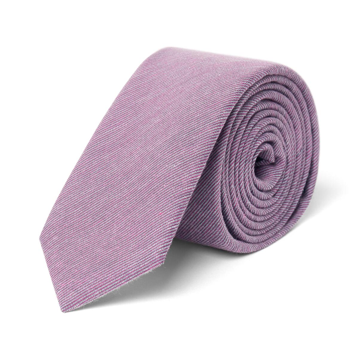 Cravate chinée Violet 1