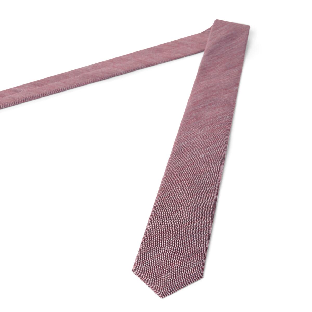 Cravate chinée Rouge 3