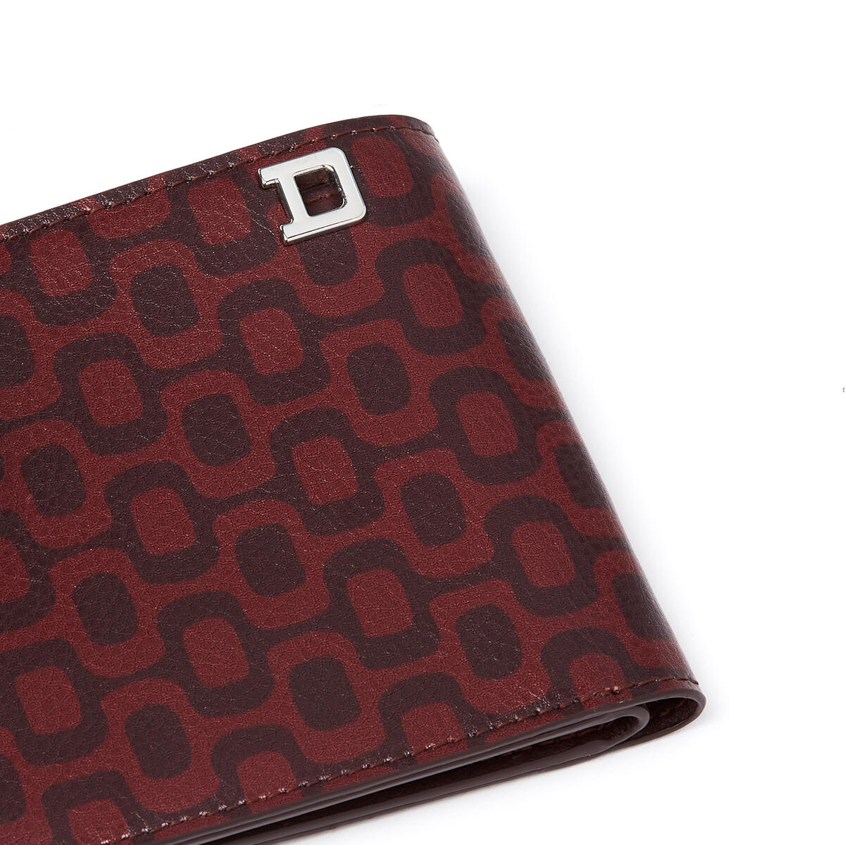 Portefeuille Italien en cuir Bordeaux 4