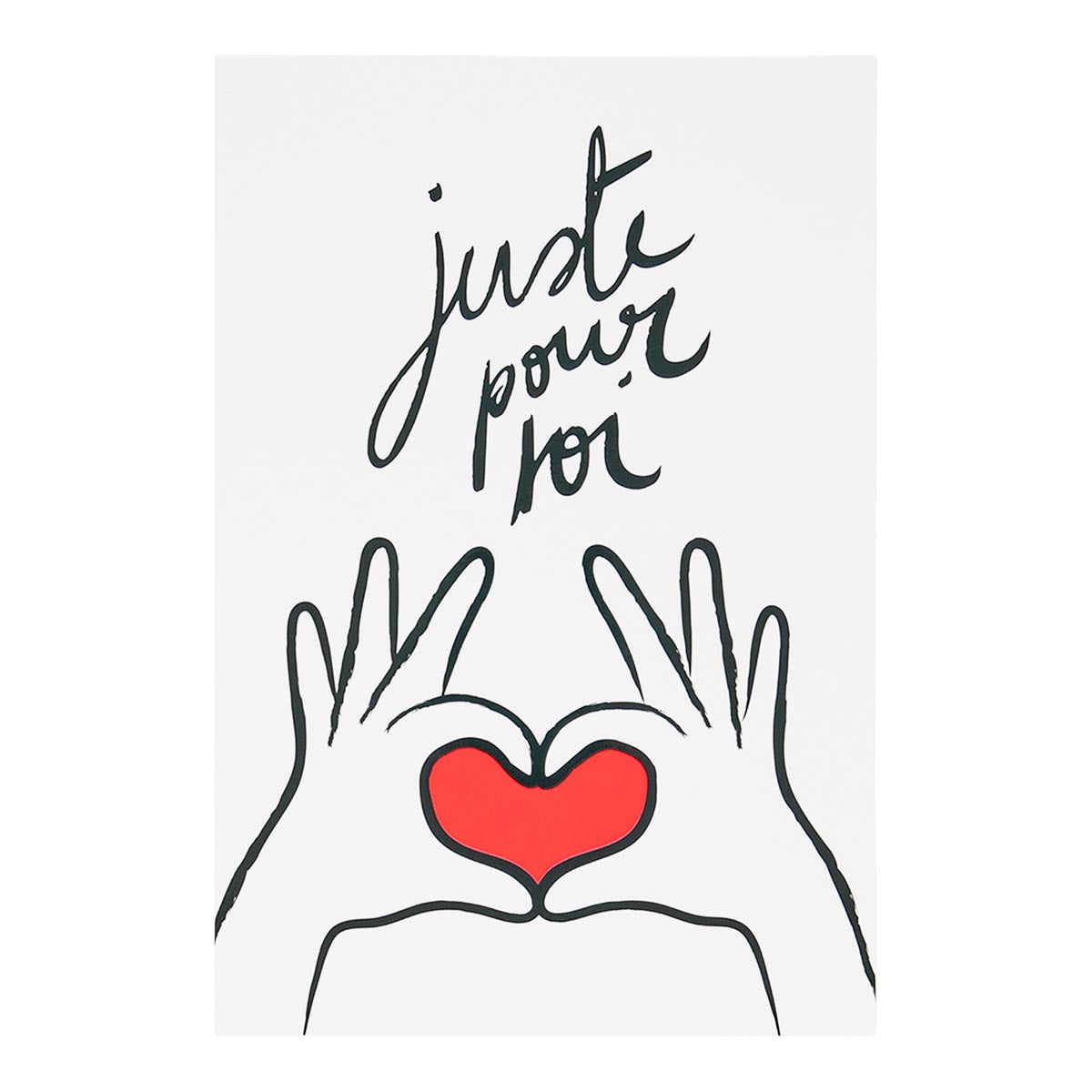 Tarjeta de San Valentín - Sólo para ti