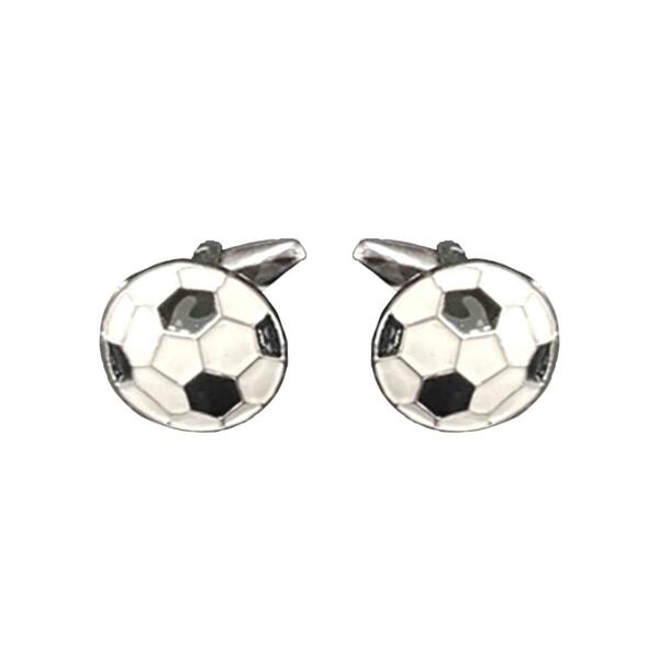 Gemelos - Balón de fútbol - Blanco y negro - Hombre