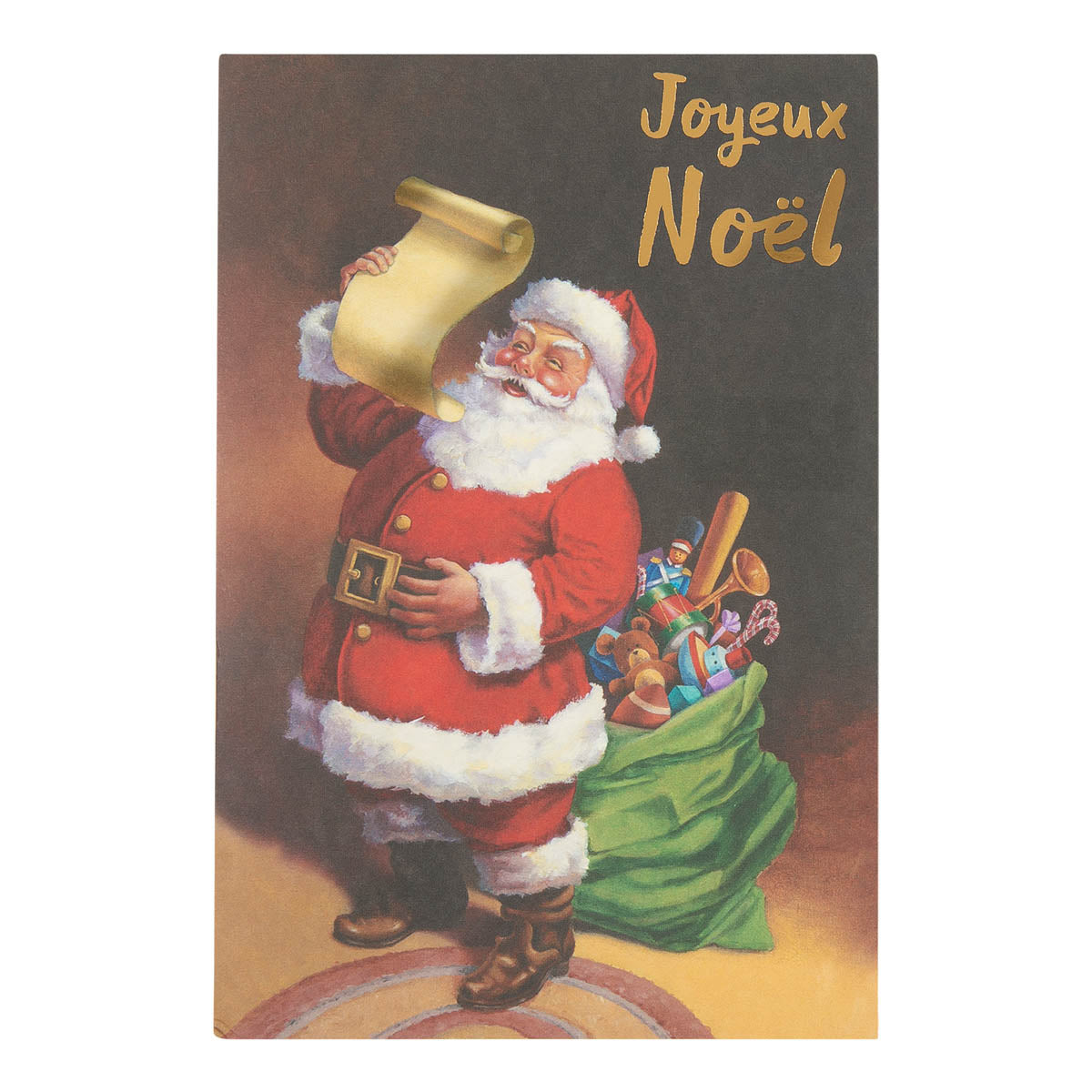 Papá Noel musical Tarjetas de felicitación