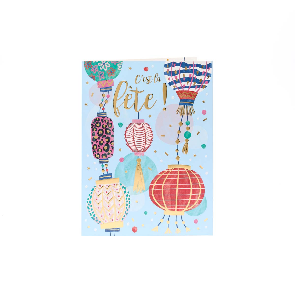 Tarjeta de felicitación Maxi "It's Party Time" - Todas las ocasiones