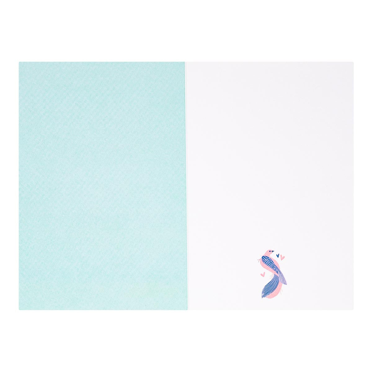 Carte bonne fête - Oiseau bleu