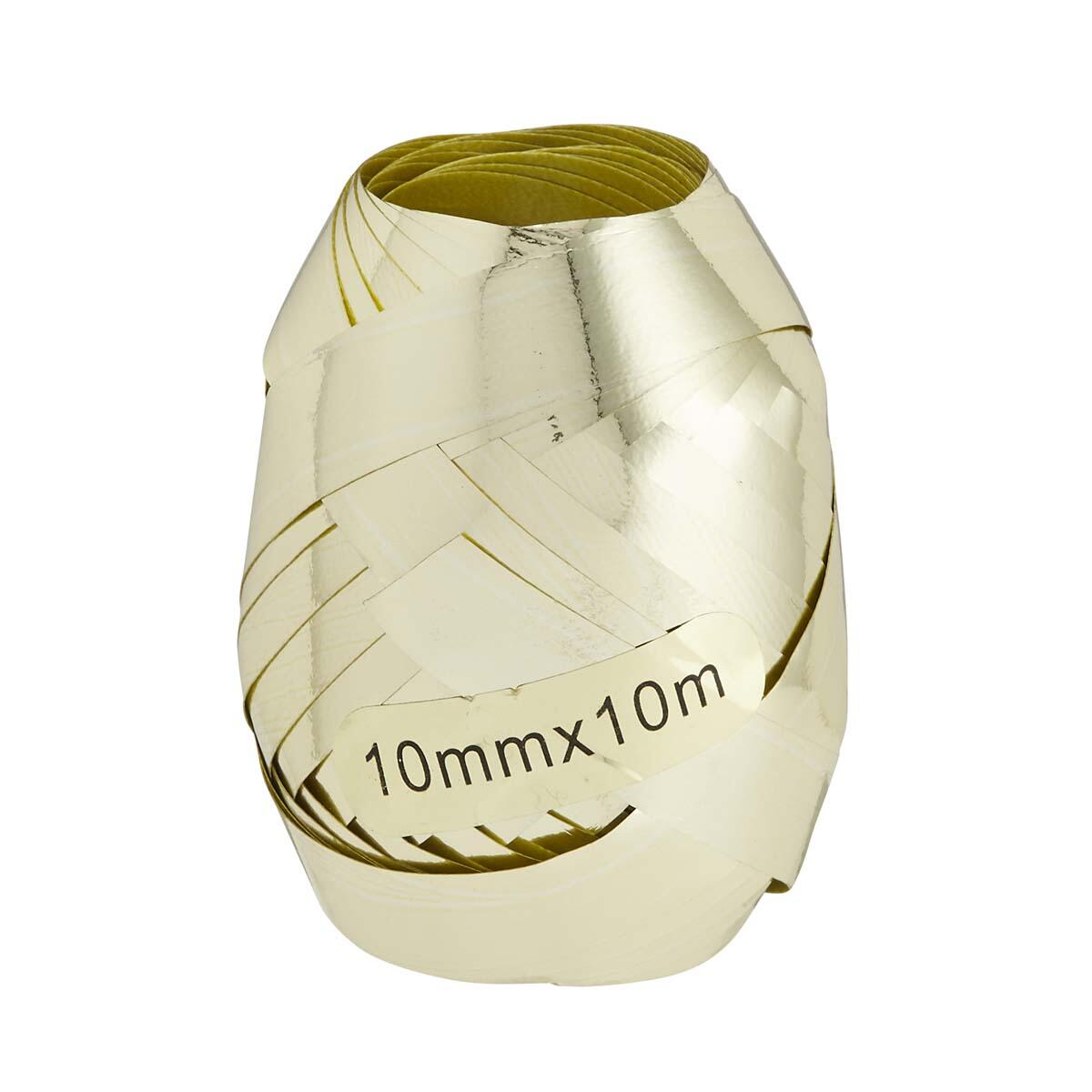 Bolduc métal brillant Doré 1