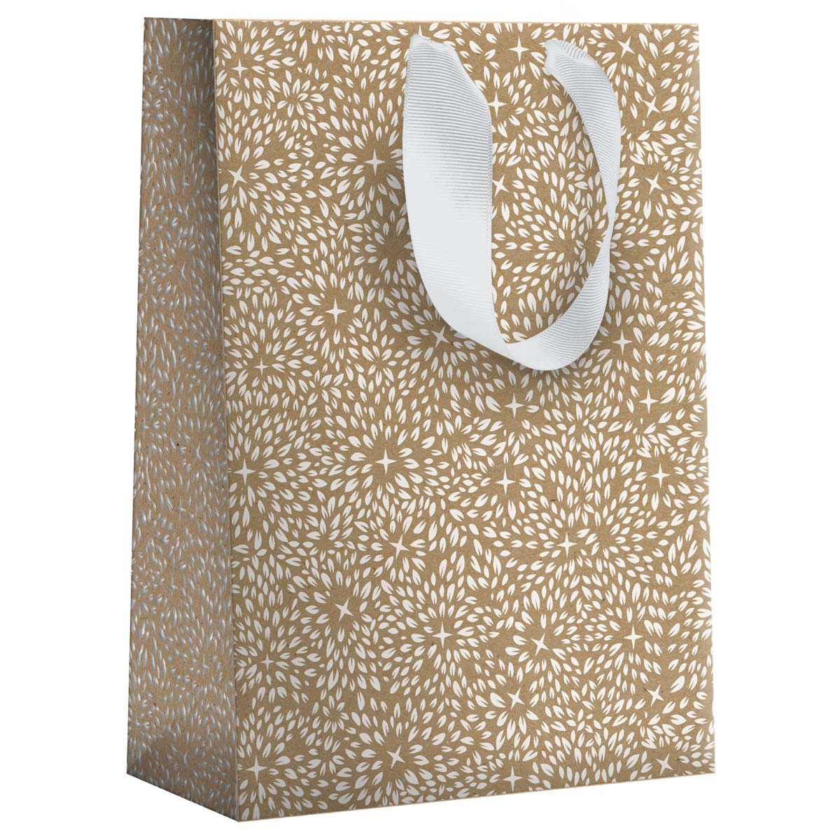 Kraft Snow Gift Bag - Large Size