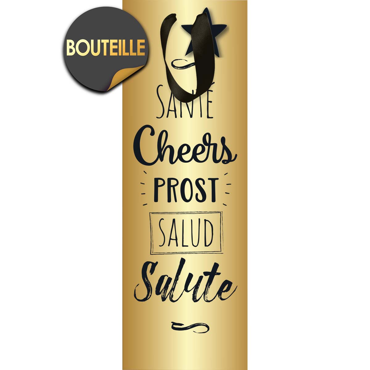 Sac à Bouteille "Cheers"