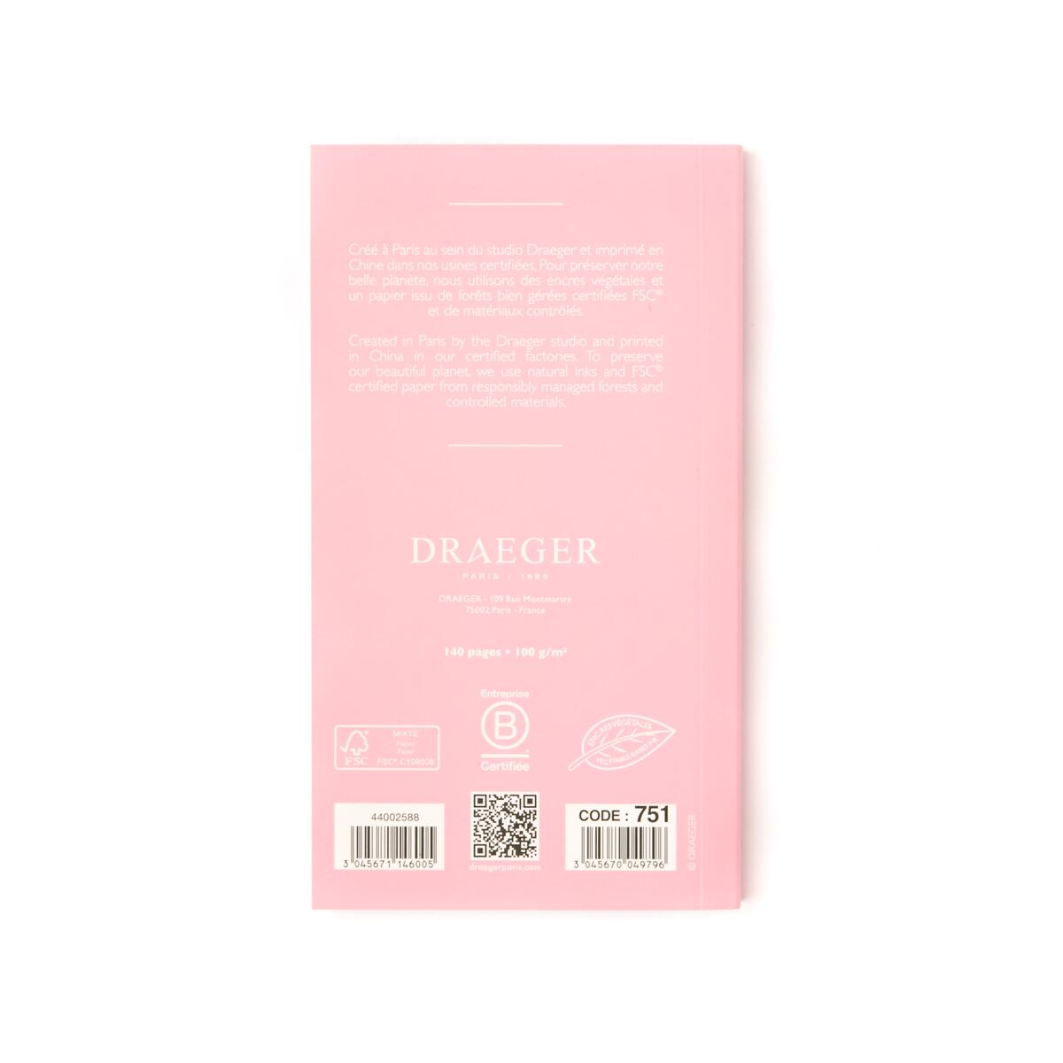 Petit carnet de Notes Home Office Rose 2