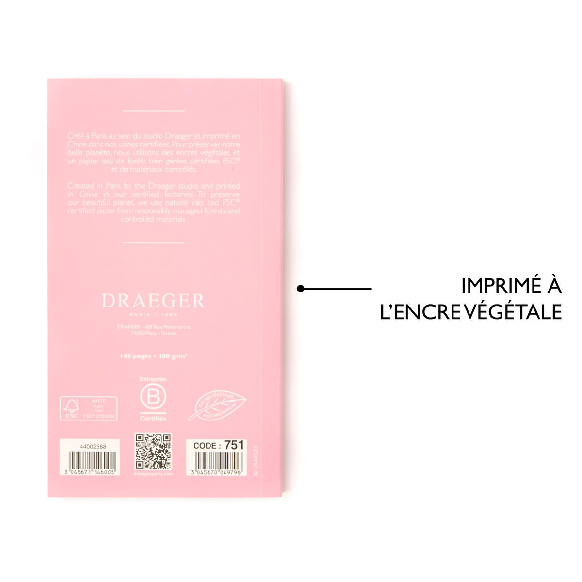 Petit carnet de Notes Home Office Rose 6