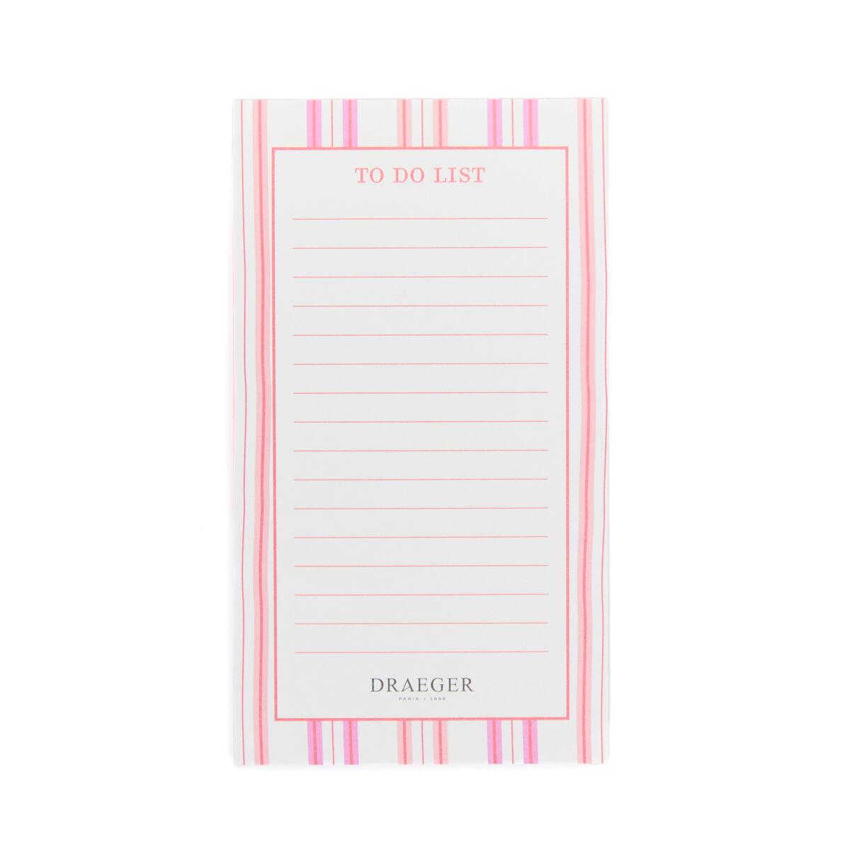 Bloc-Notes To-Do List Rayures 1