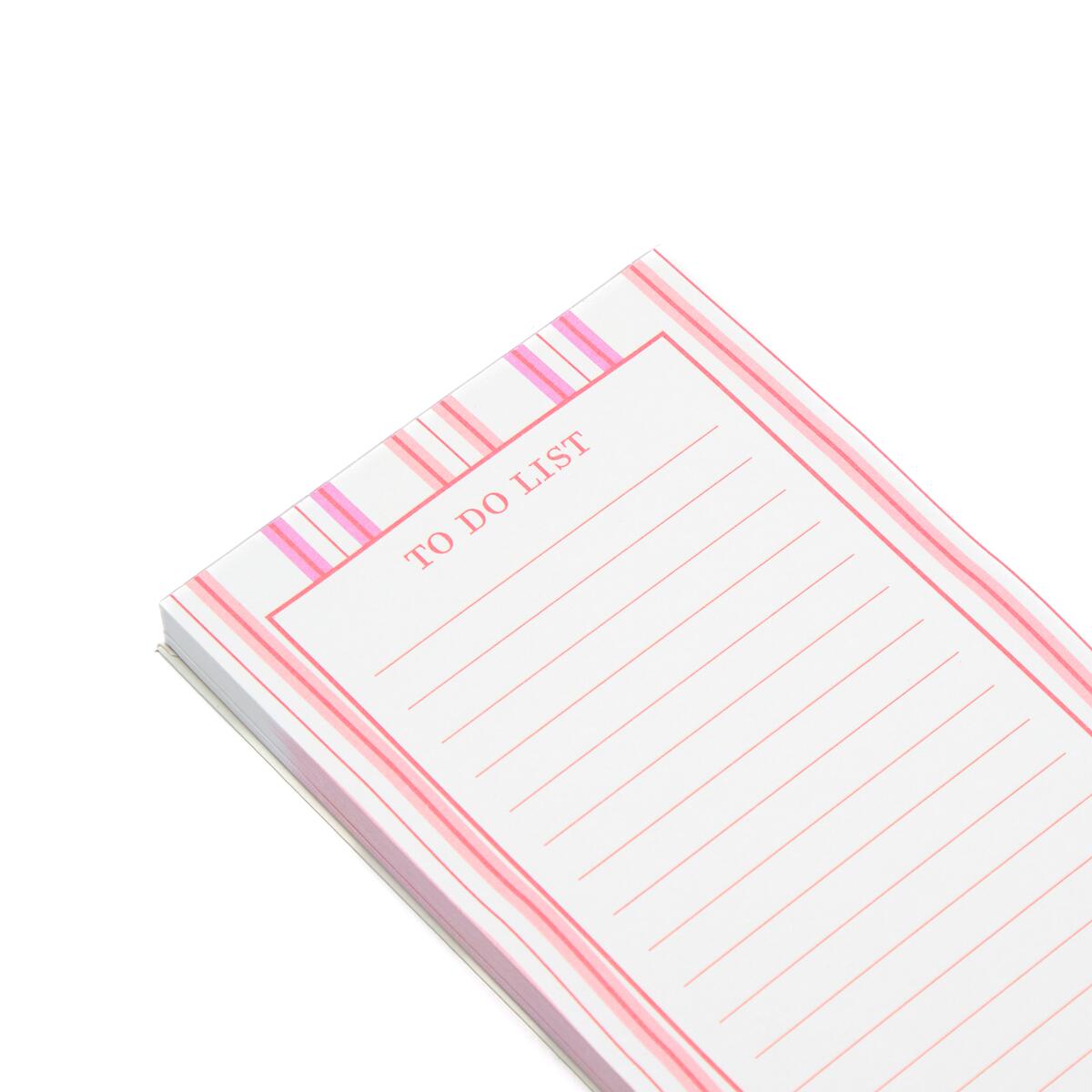 Bloc-Notes To-Do List Rayures 2