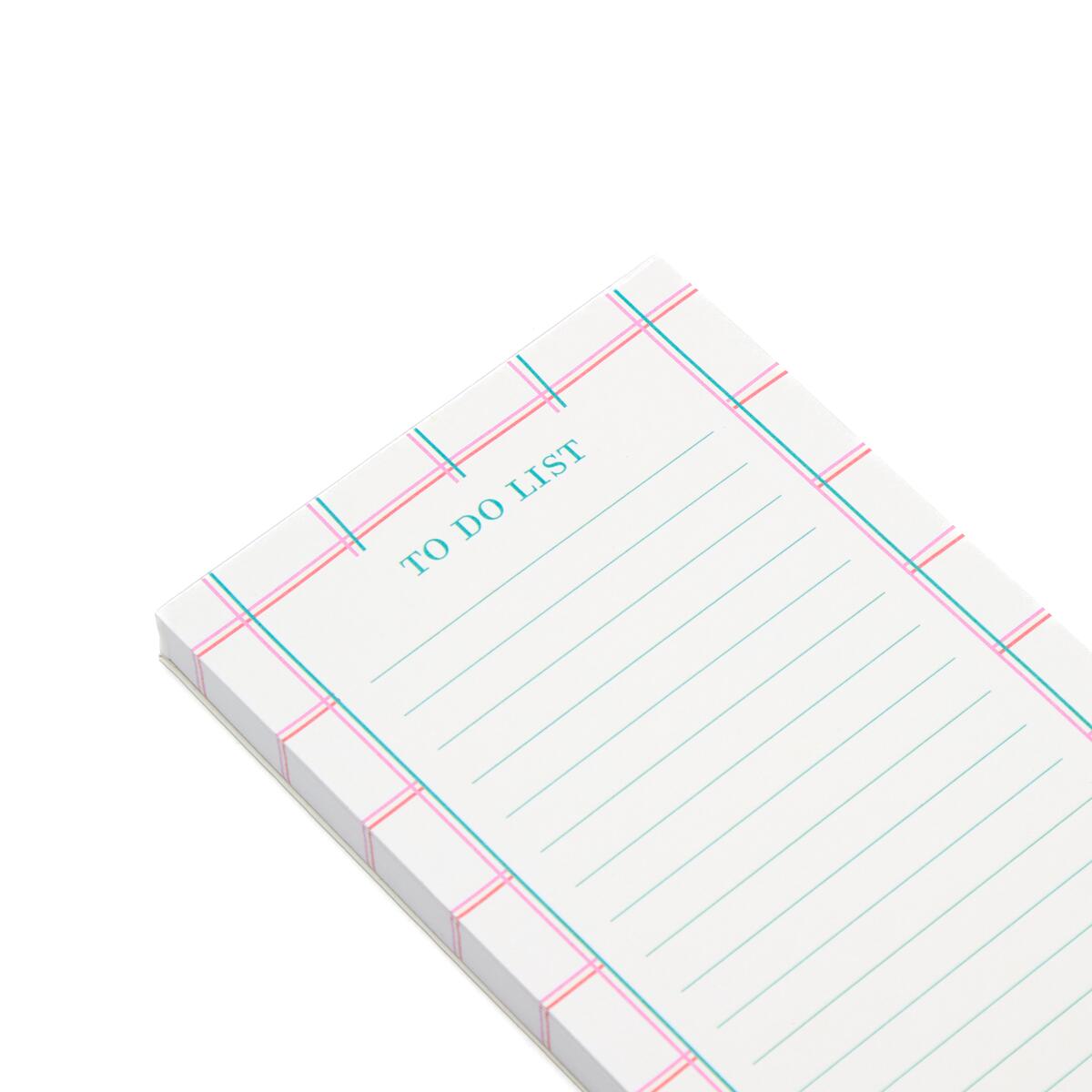 Bloc-Notes To-Do List Carreaux 2