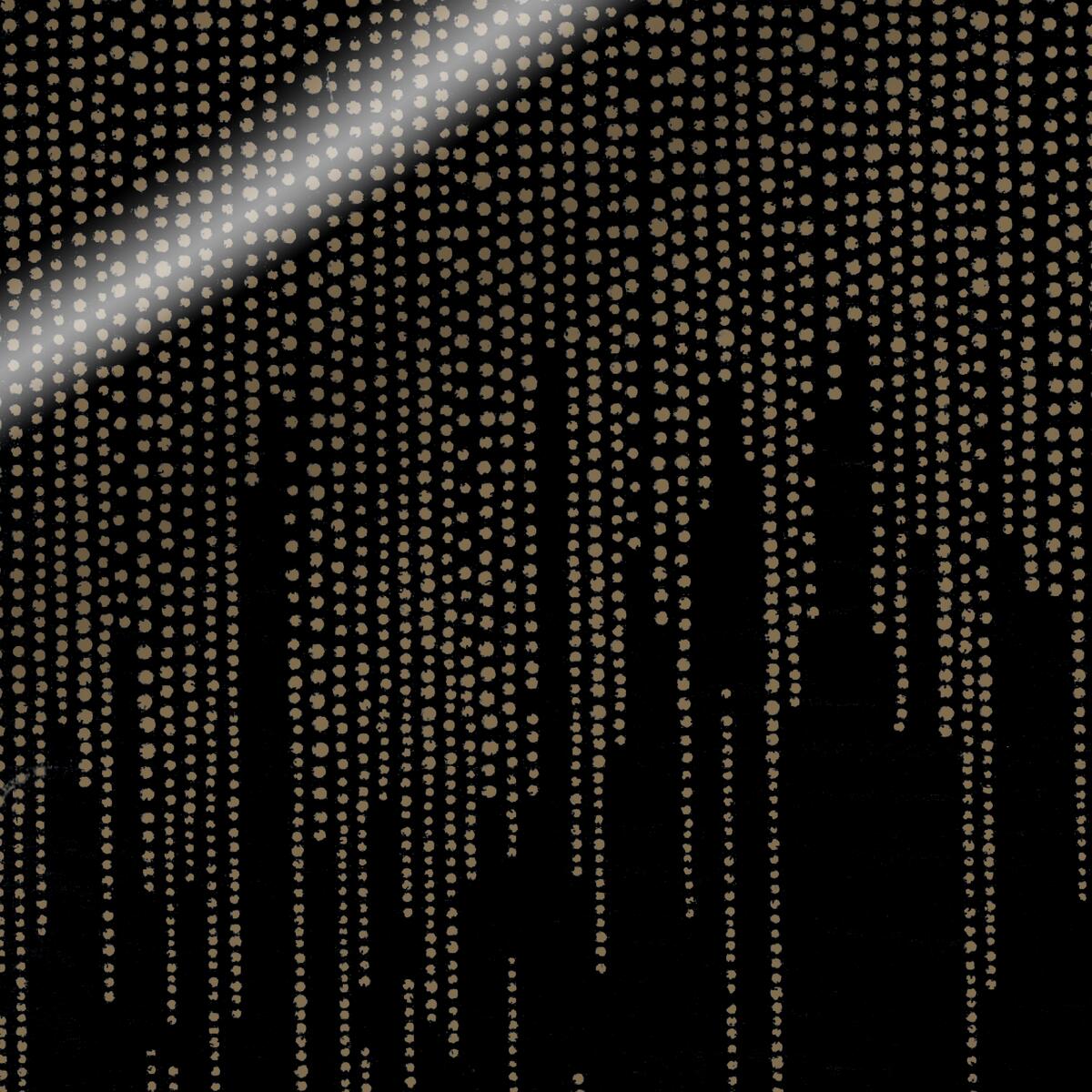 Papier cadeau - Black et Gold Champagne