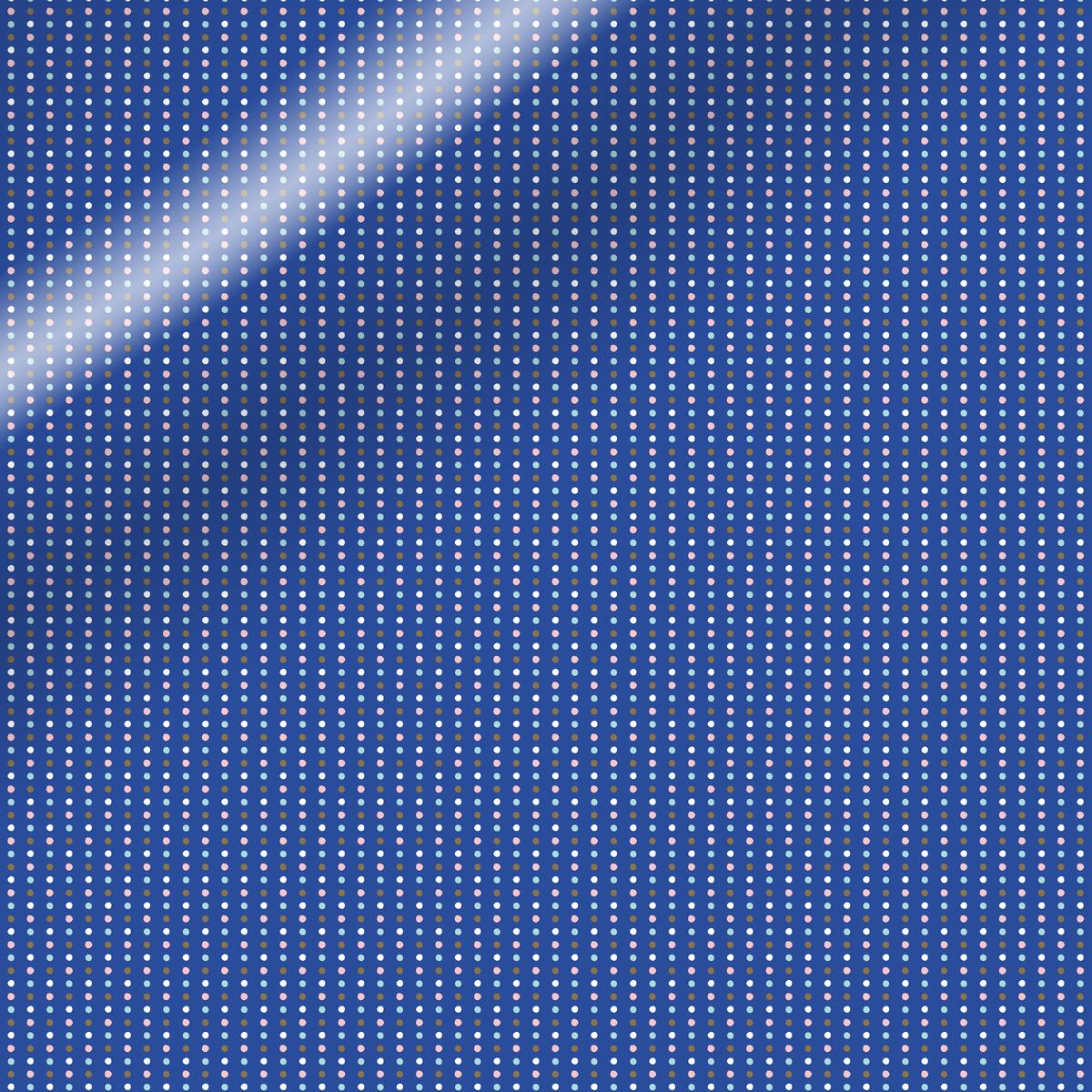 Gift wrap - Plain blue