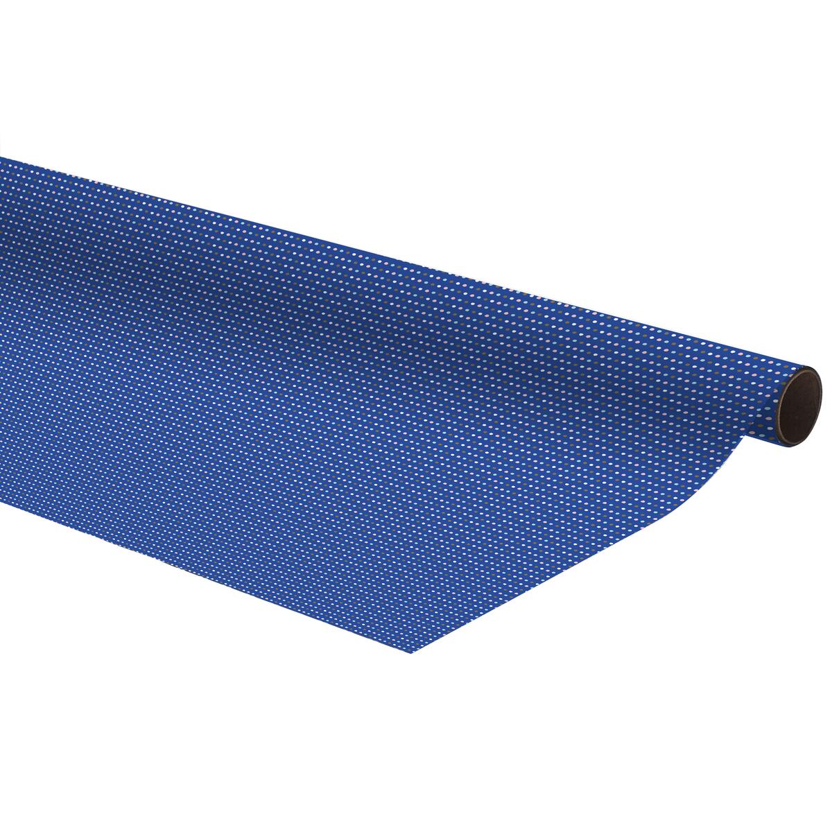 Gift wrap - Plain blue