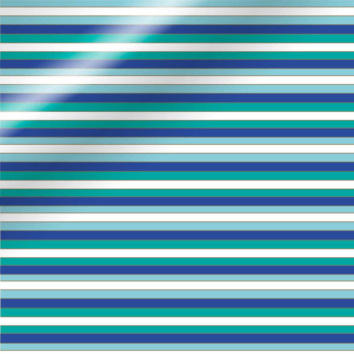 Gift Wrap - Blue Stripes