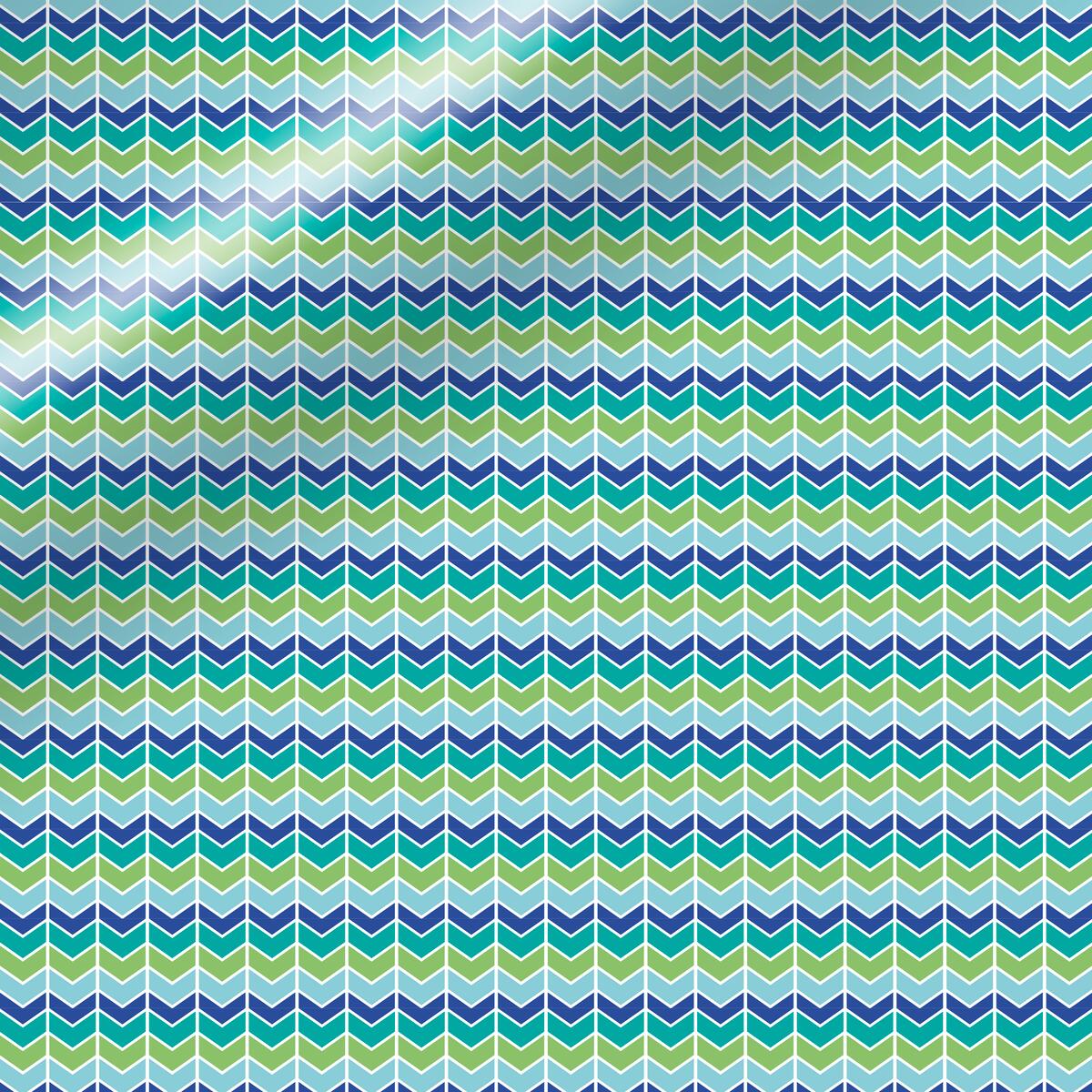 Papier cadeau - Bleu et Vert