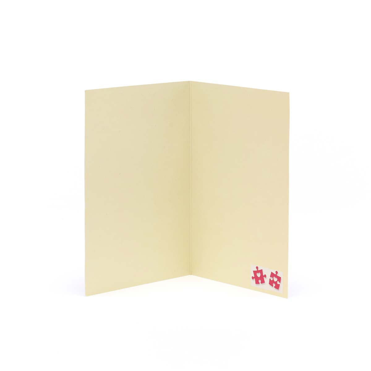 Tarjeta de San Valentín - Rompecabezas Tú + Yo