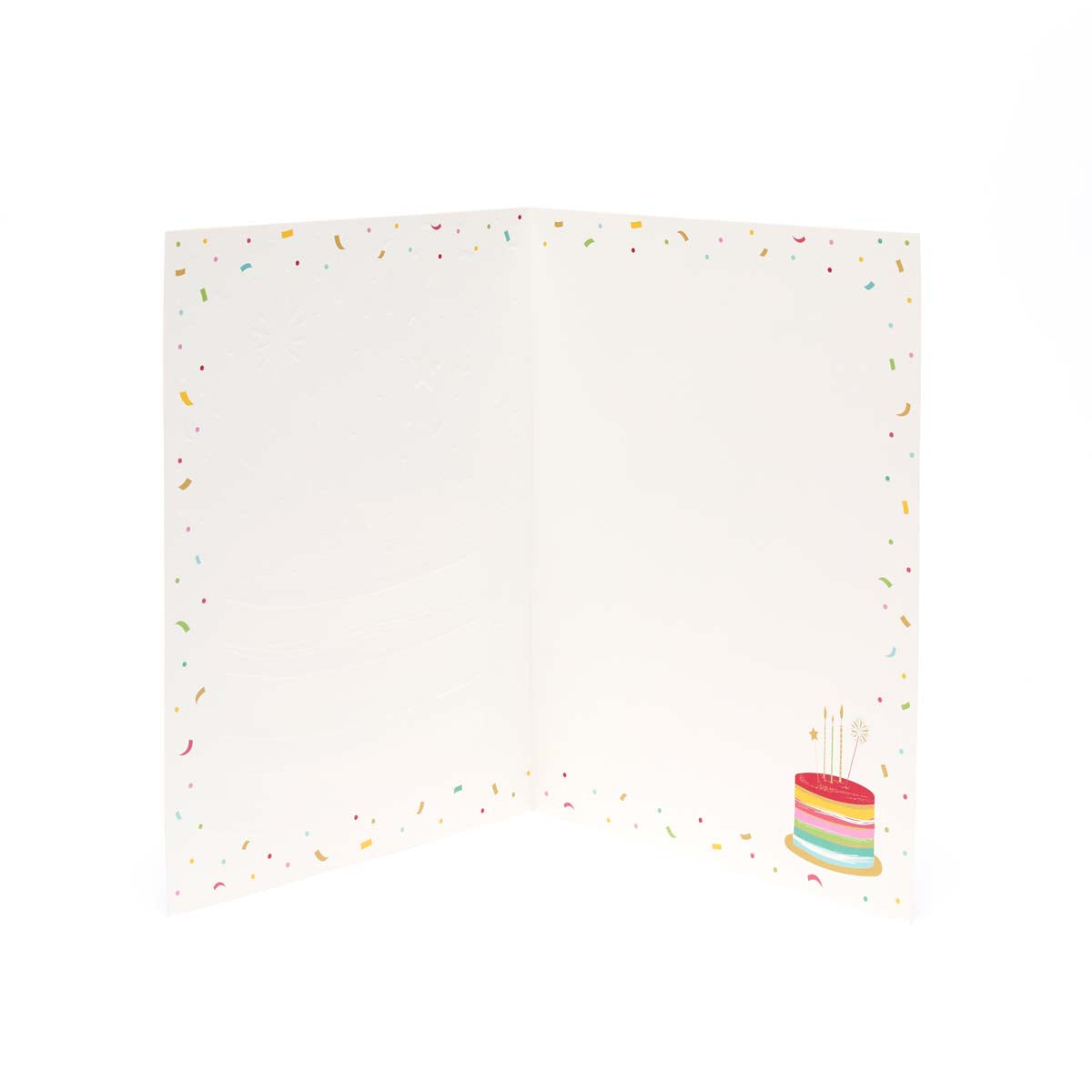 Tarjeta Maxi - Pastel de Cumpleaños
