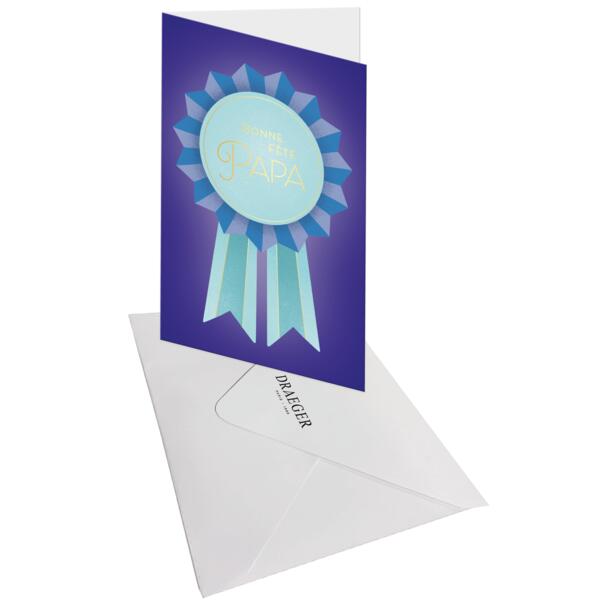 Tarjeta del Día del Padre - Medalla de papá