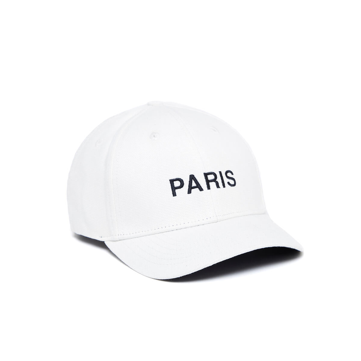 Casquette brodée Paris Blanc 1