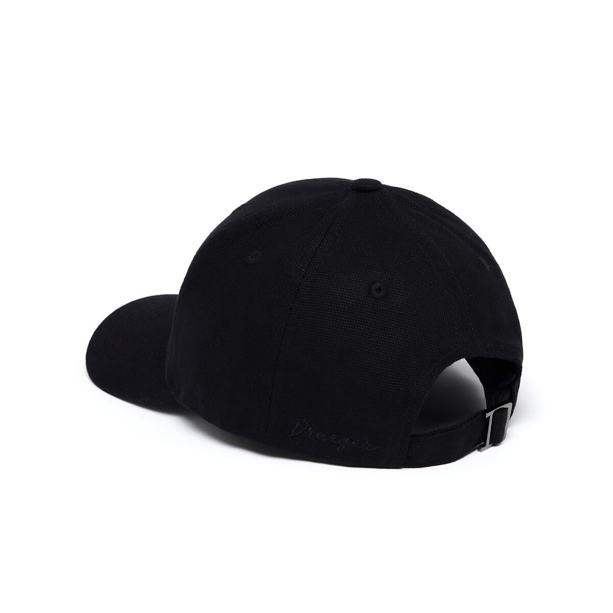 Casquette canvas Draeger Noir 3