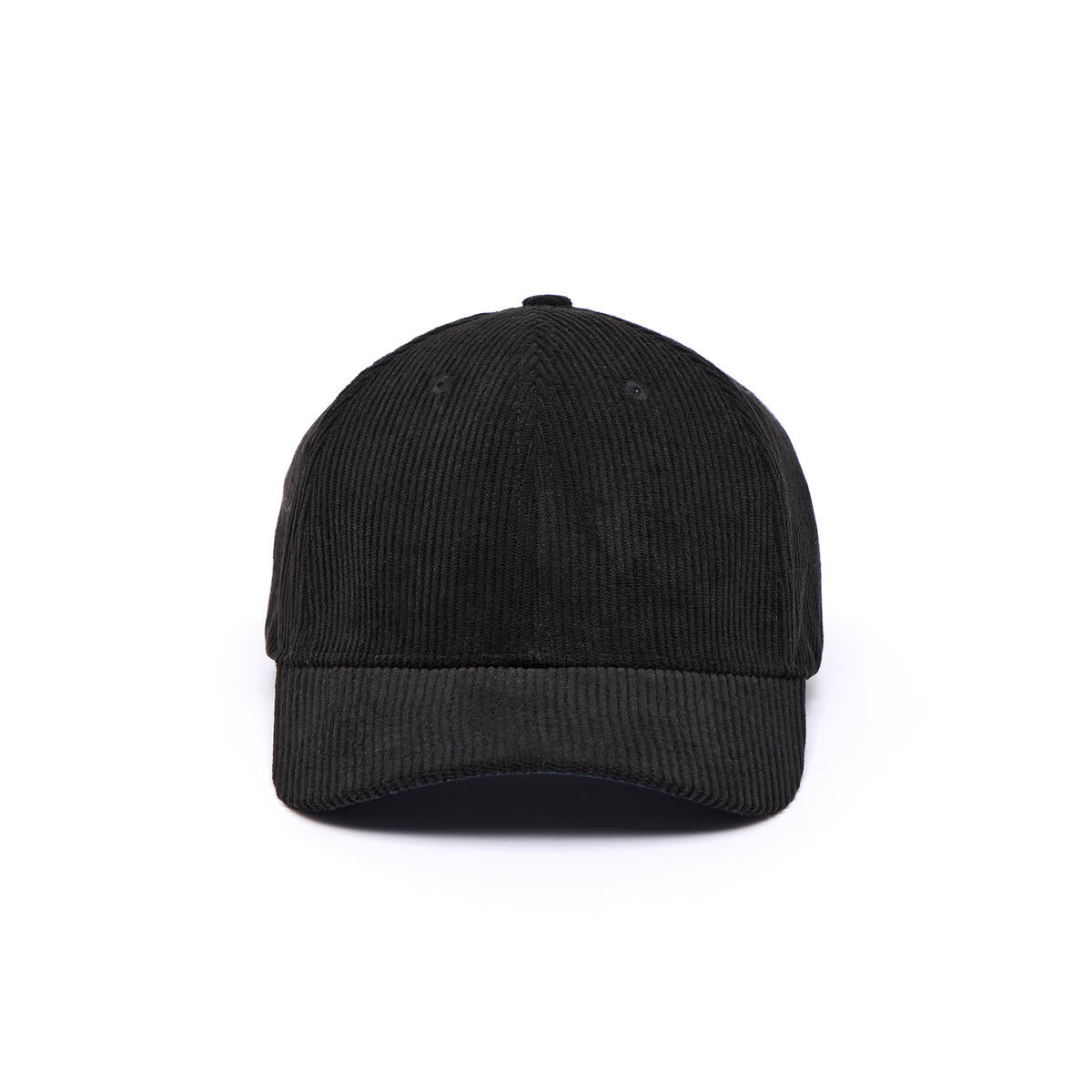 Casquette velours côtelé Noir 1