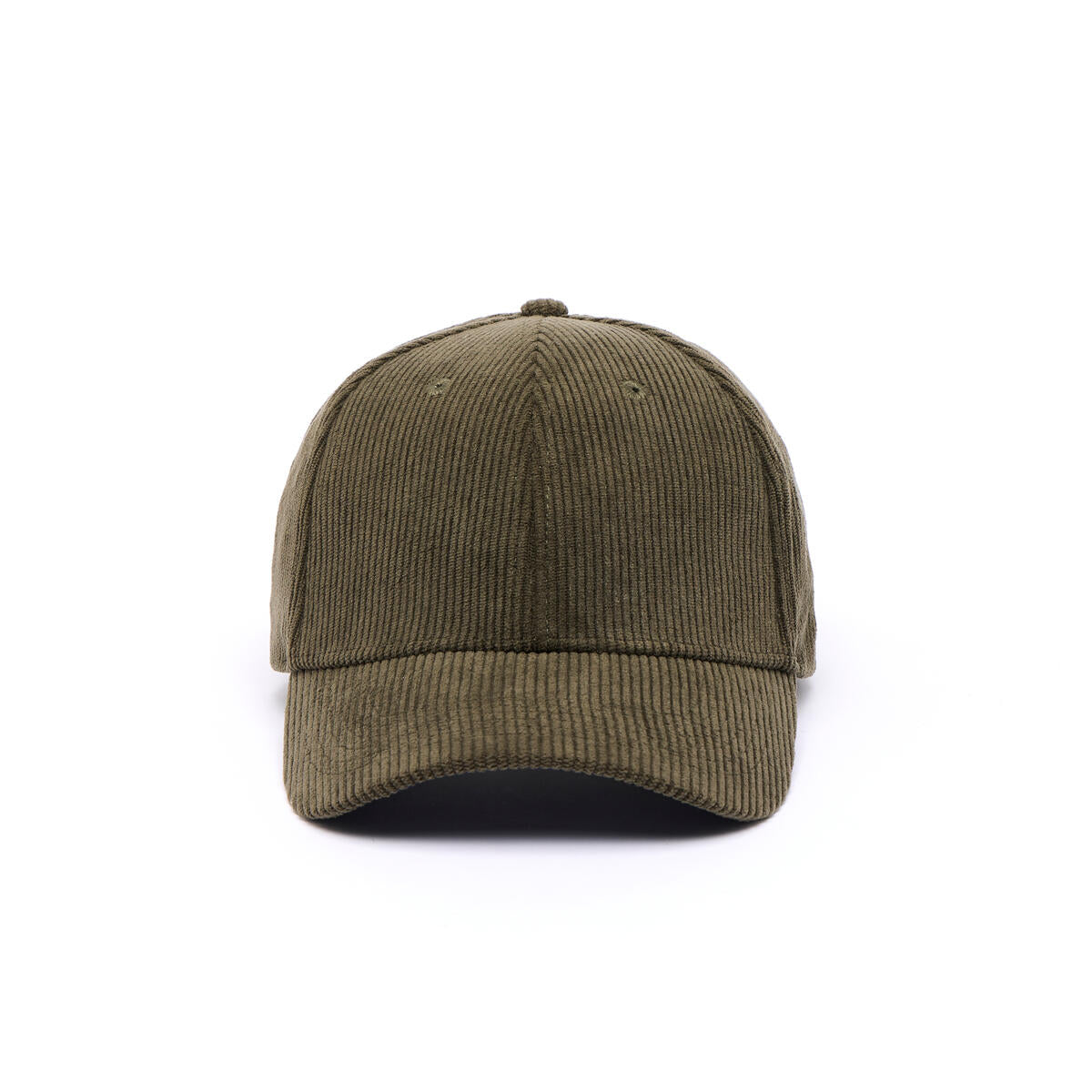 Casquette velours côtelé Kaki 1