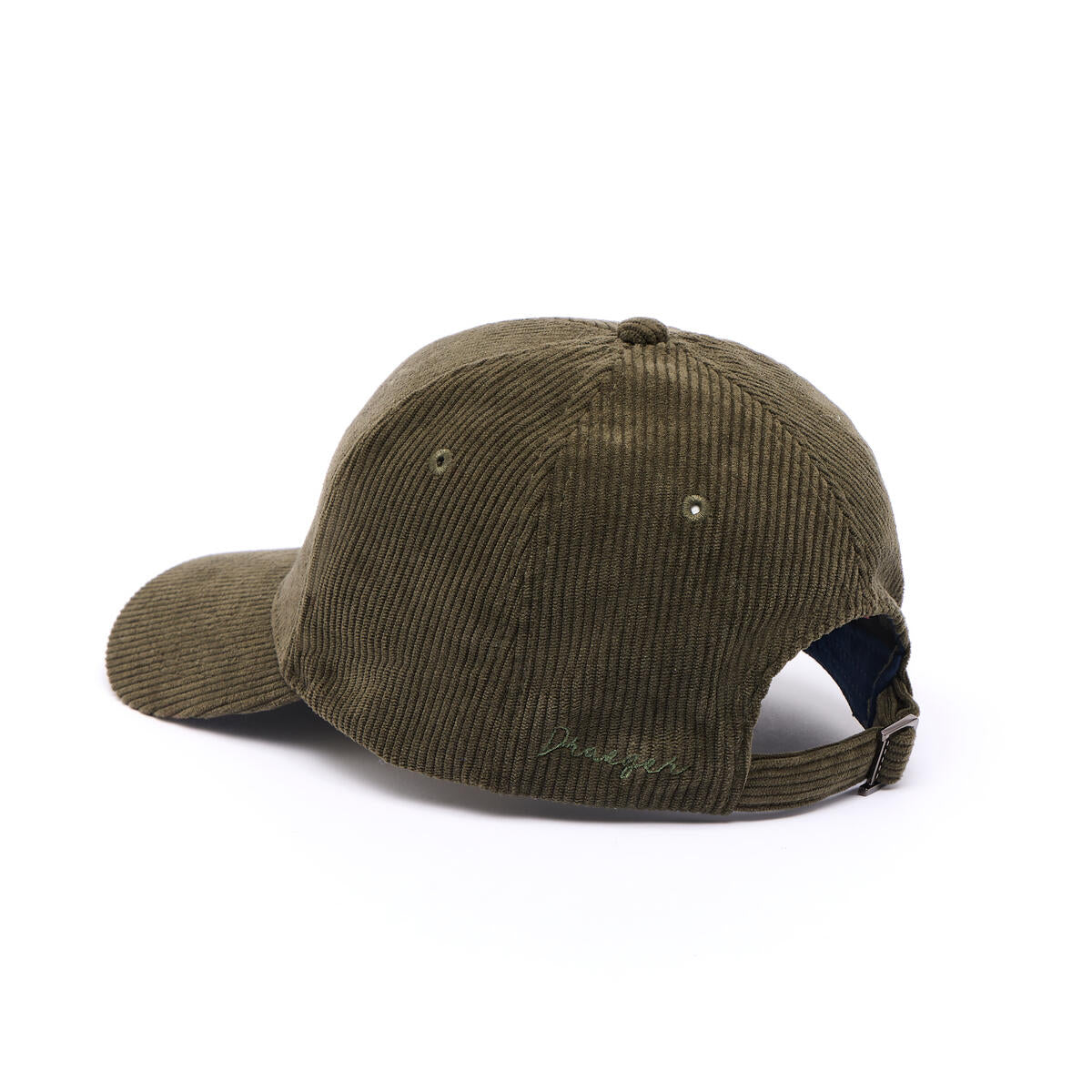 Casquette velours côtelé Kaki 3