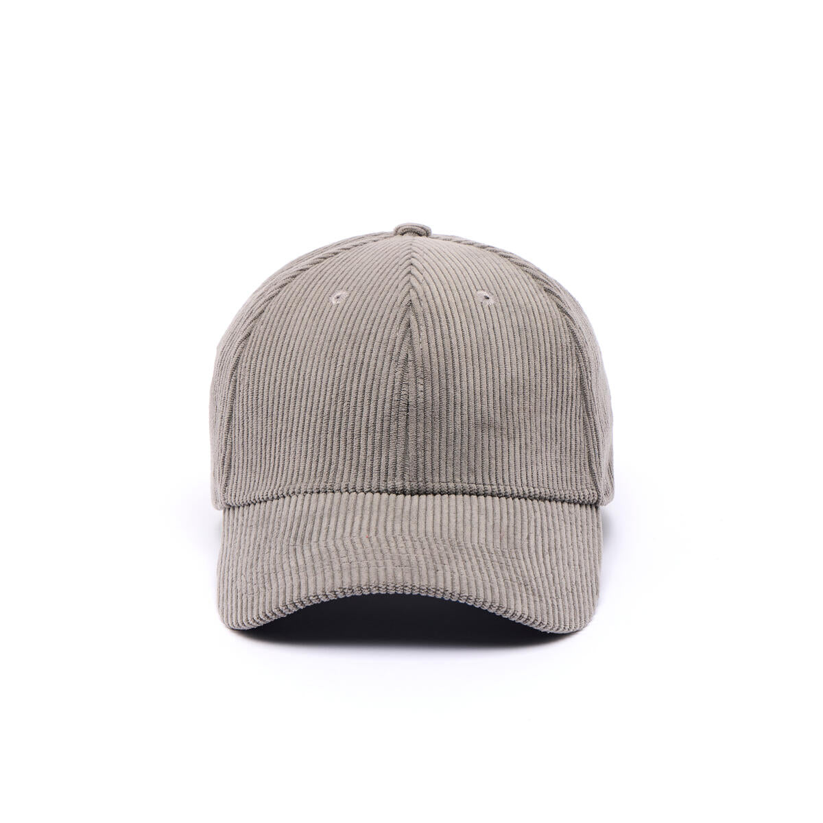 Casquette velours côtelé Gris 1