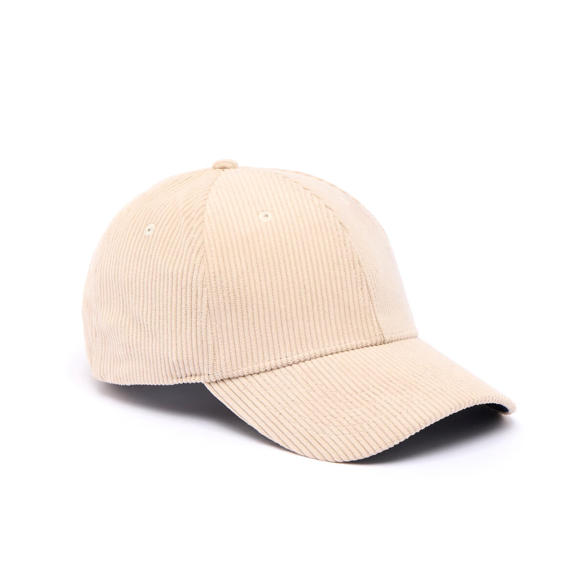 Casquette velours côtelé Ivoire 2